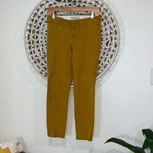 Banana Republic The Sloan Fit gold pants size 0